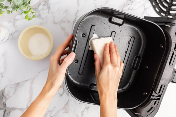 traiter les residus air fryer