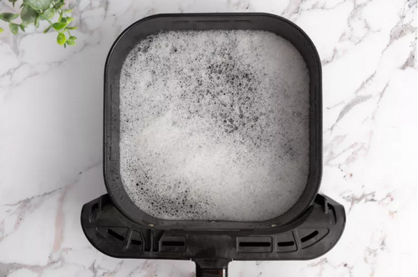tremper air fryer dans leau