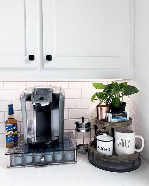 Diy espace cafe maison