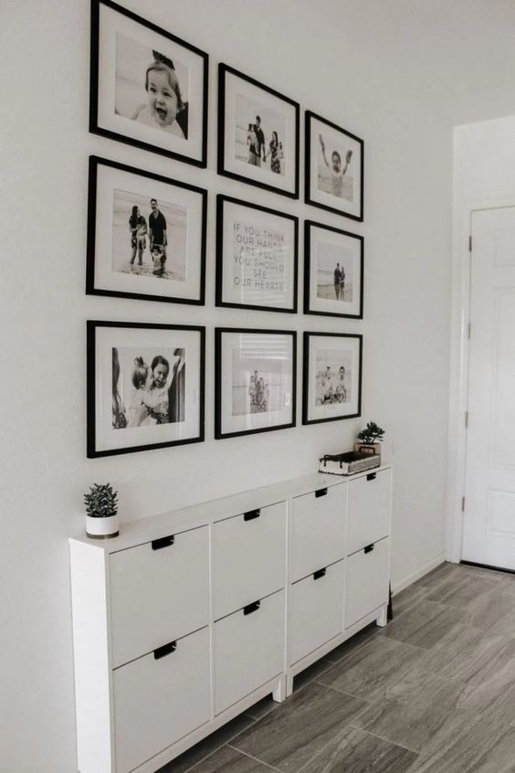 Entree de petit appartement