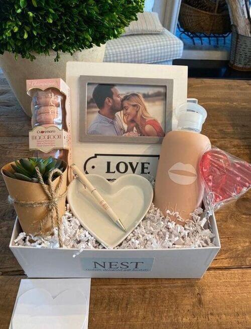 box saint valentin personnalise