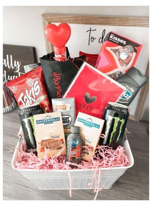 box saint valentin pour lui