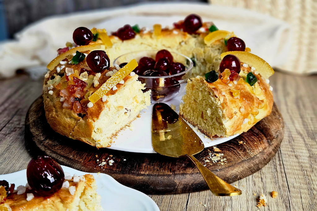 Brioche des rois aux fruits confits