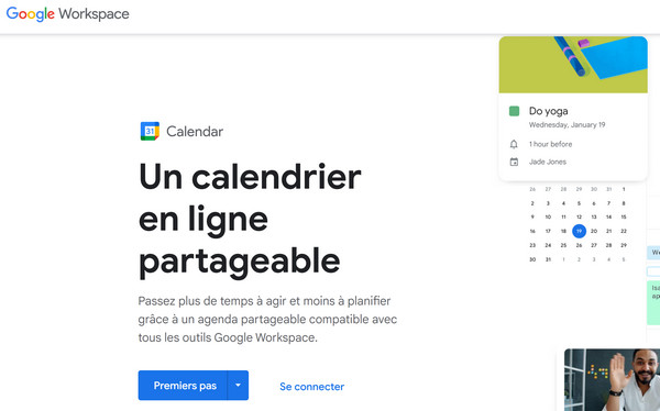 calendrier pour sorganiser