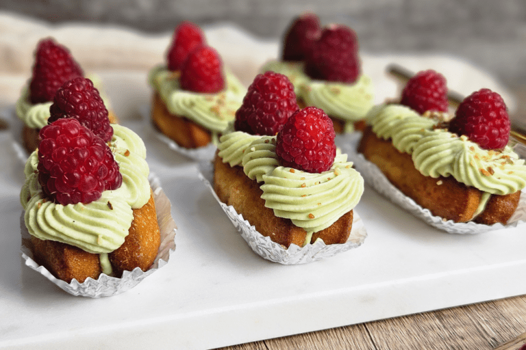 dessert pistache framboise 1