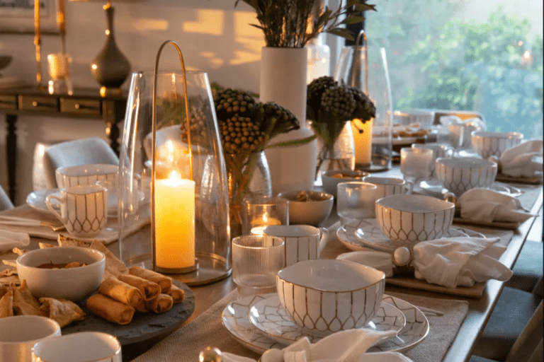 dresser une table pour le ramadan