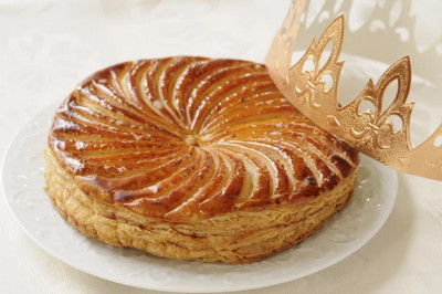 Part de galette des rois à la frangipane