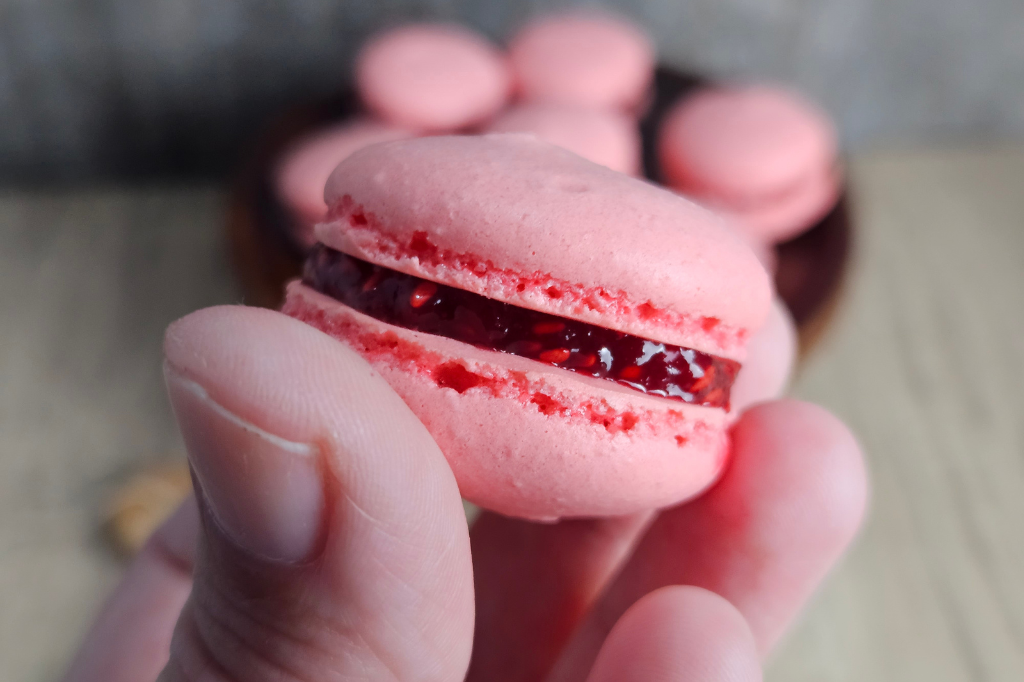 Ganache framboise parfaite pour vos macarons