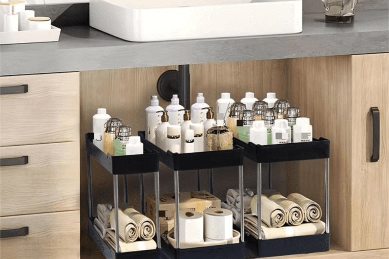 idees dorganisation meuble salle de bains