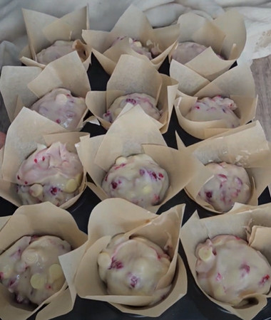 muffins framboises chocolat blanc 2