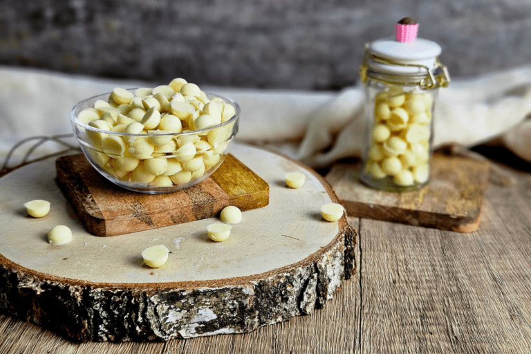 pepites de chocolat blanc