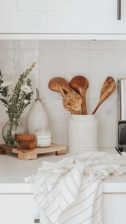 plan de travail cuisine rustique