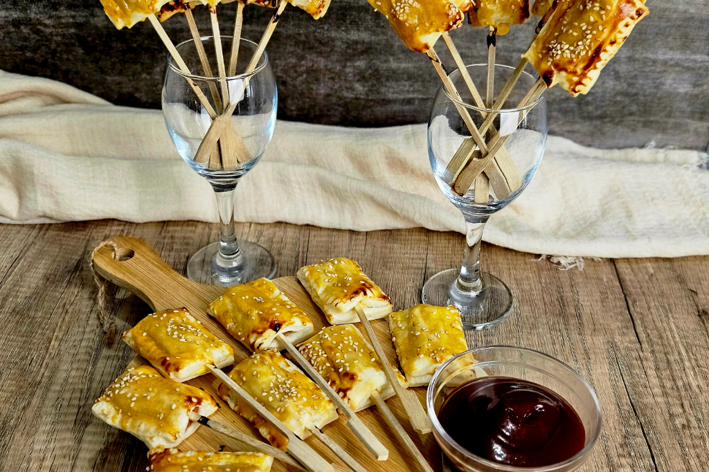 Sucettes saucisse cheddar