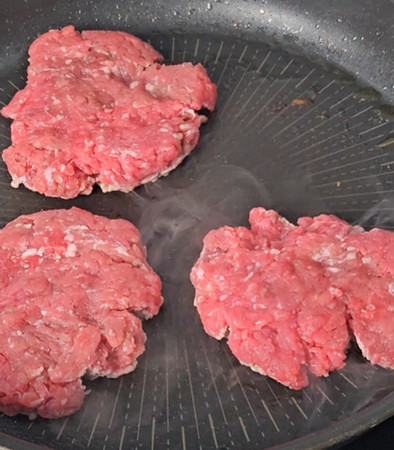 triple smash burger