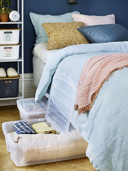 utiliser lespace sous le lit