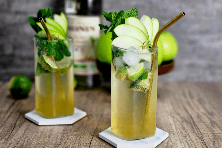 virgin mojito a la pomme