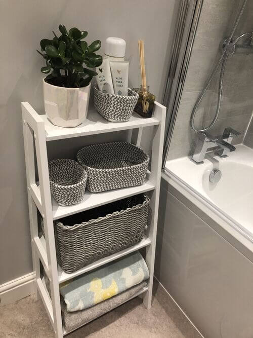 etagere pour salle de bains