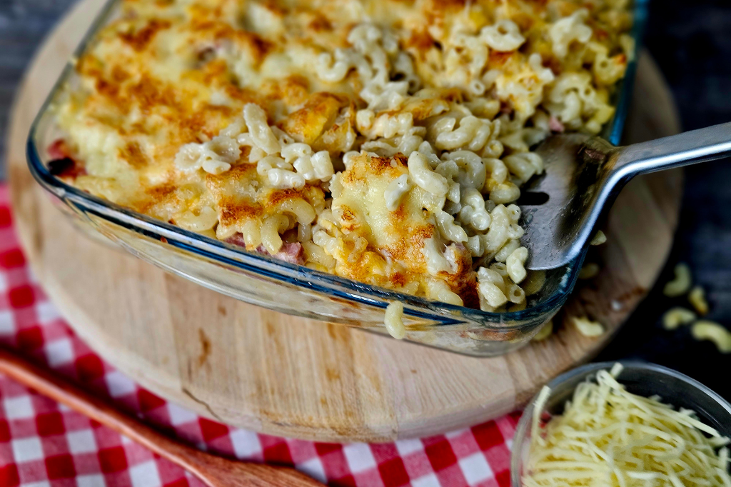 Gratin de coquillettes
