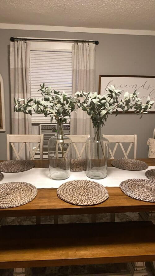 idees de centre de table pour le diner