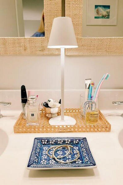 idees plan de travail salle de bains