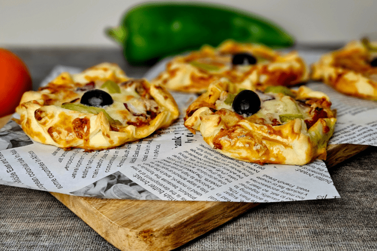 mini pizzas de la flemme