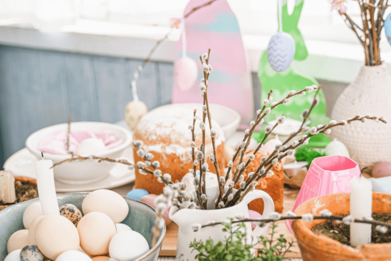 23 centres de table de Paques DIY a recreer pour une belle ambiance