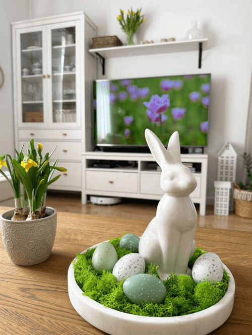 centre de table paques diy