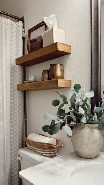 decoration au dessus des toilettes 11