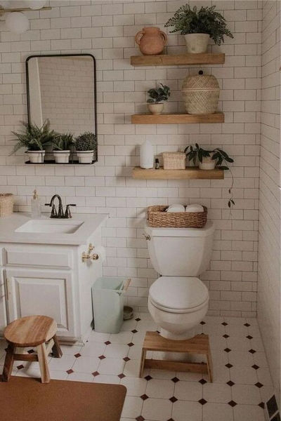 decoration au dessus des toilettes 24