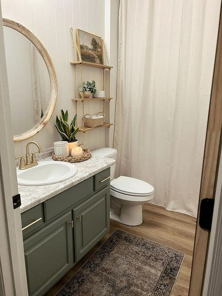 decoration au dessus des toilettes 8