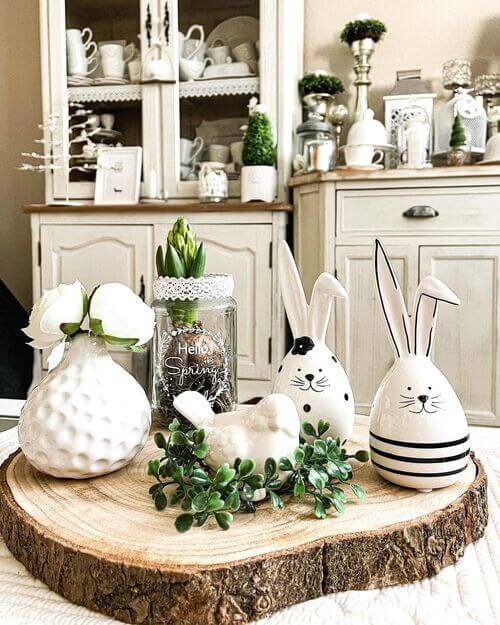decoration rustique de paques