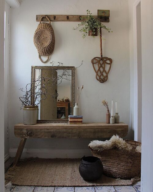 decoration rustique entree
