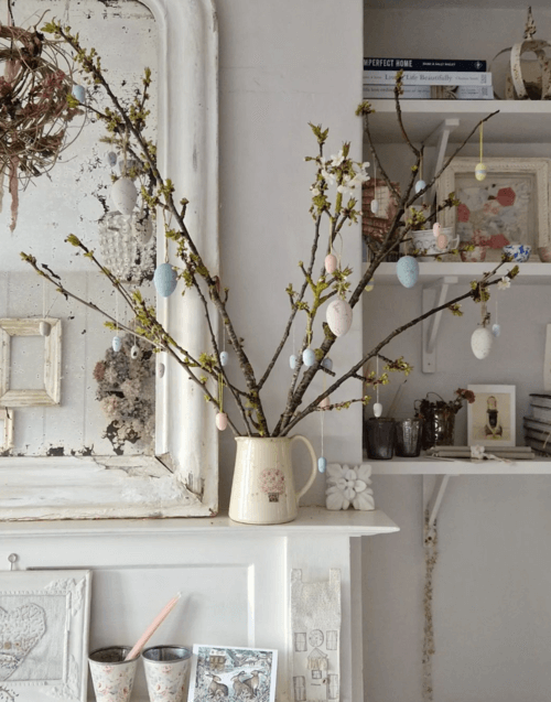 decoration rustique pour paques