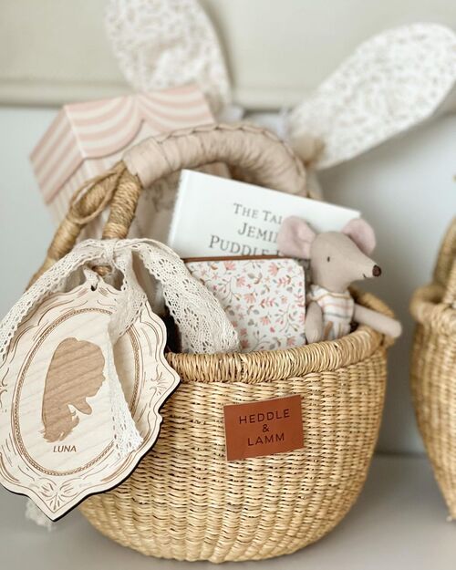 idees de decorations de paques paniers