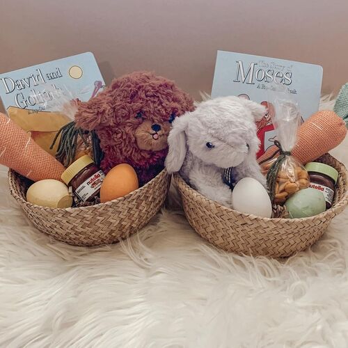 idees de paniers decoration de paques 9