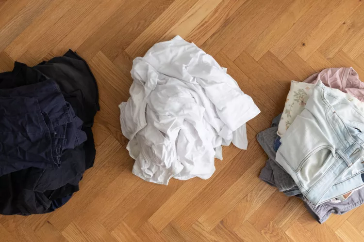 laver les vêtements blancs