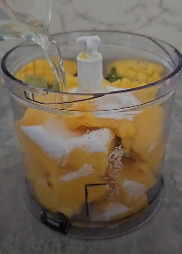 virgin mojito à la mangue