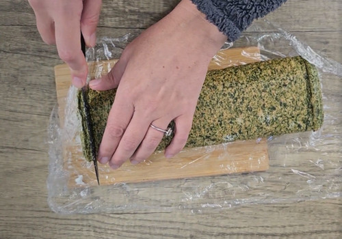 BUCHE SALEE SAUMON EPINARDS