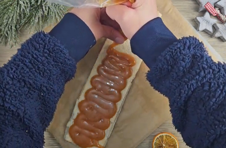 buche glacee sundae caramel 2