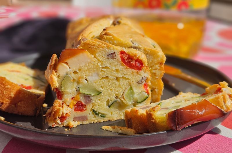 Cake salé à la vache qui rit