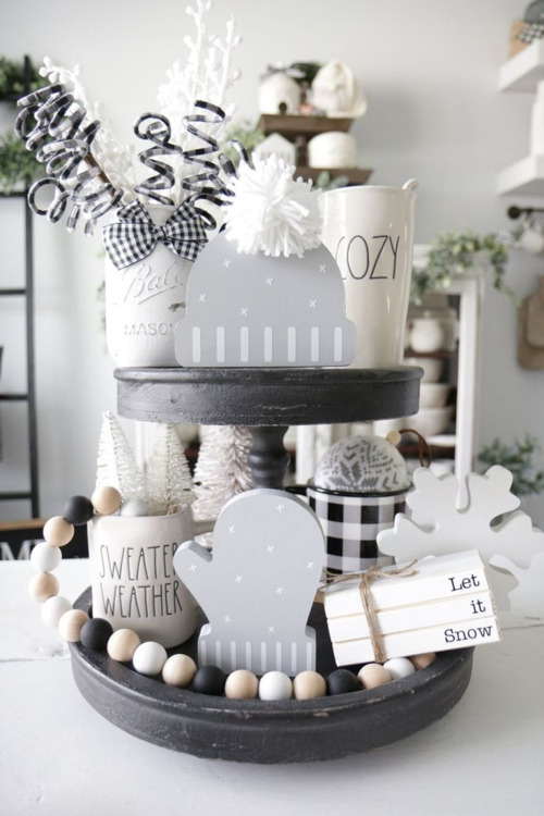 centre de table hiver 15