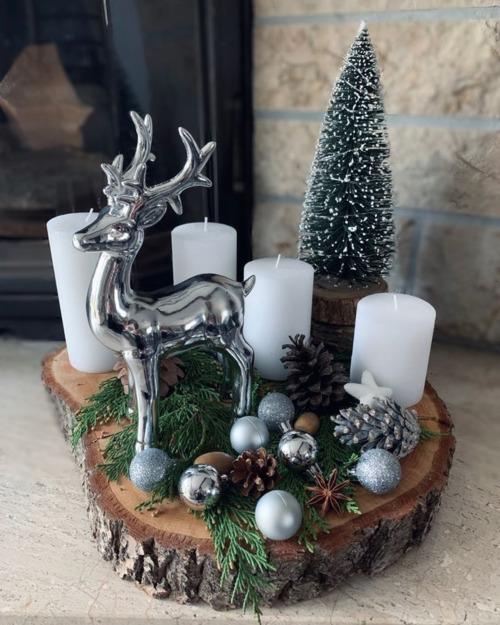 centre de table hiver 16