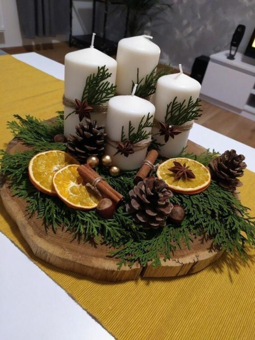 centre de table hiver 21