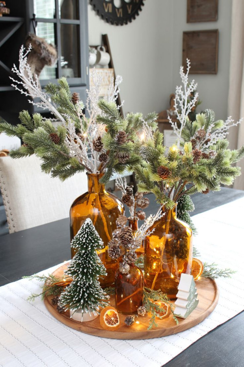 centre de table hiver 6
