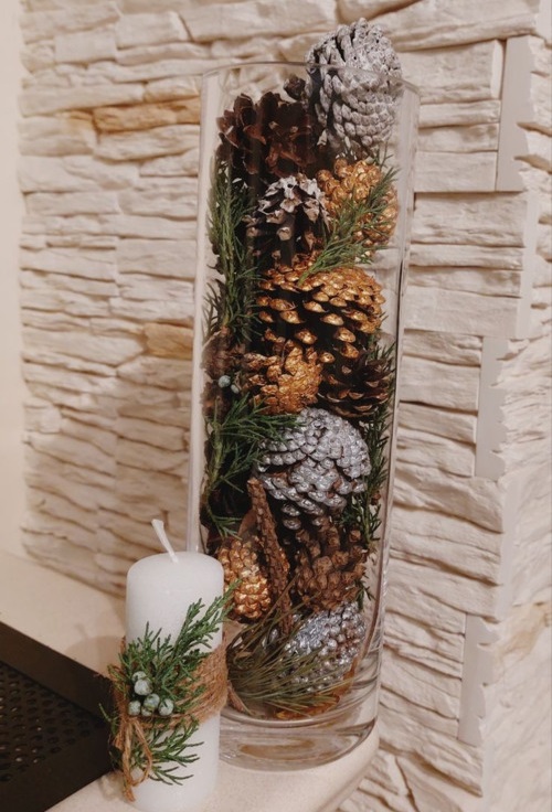 centre de table hiver 7