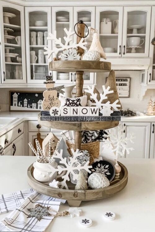 idees decoration cuisine noel 13