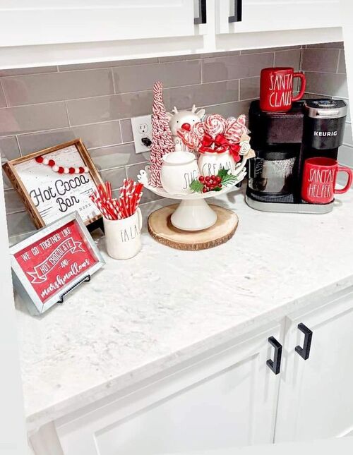 idees decoration cuisine noel 14