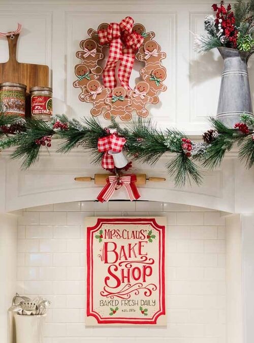 idees decoration cuisine noel 18