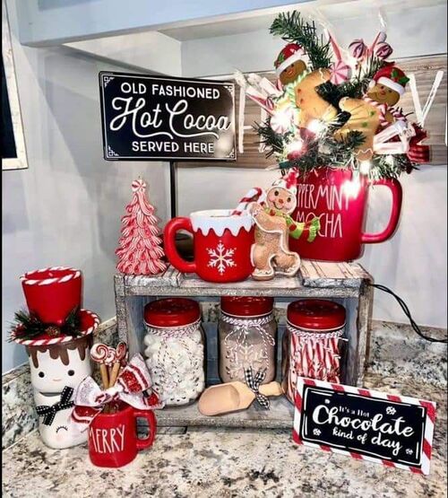 idees decoration cuisine noel 6