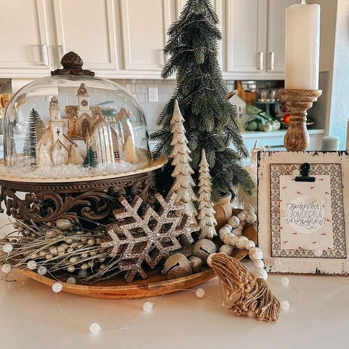 décoration de cuisine pour Noël